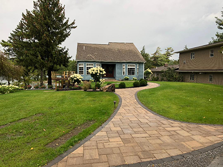 Paver Patio and Walkway